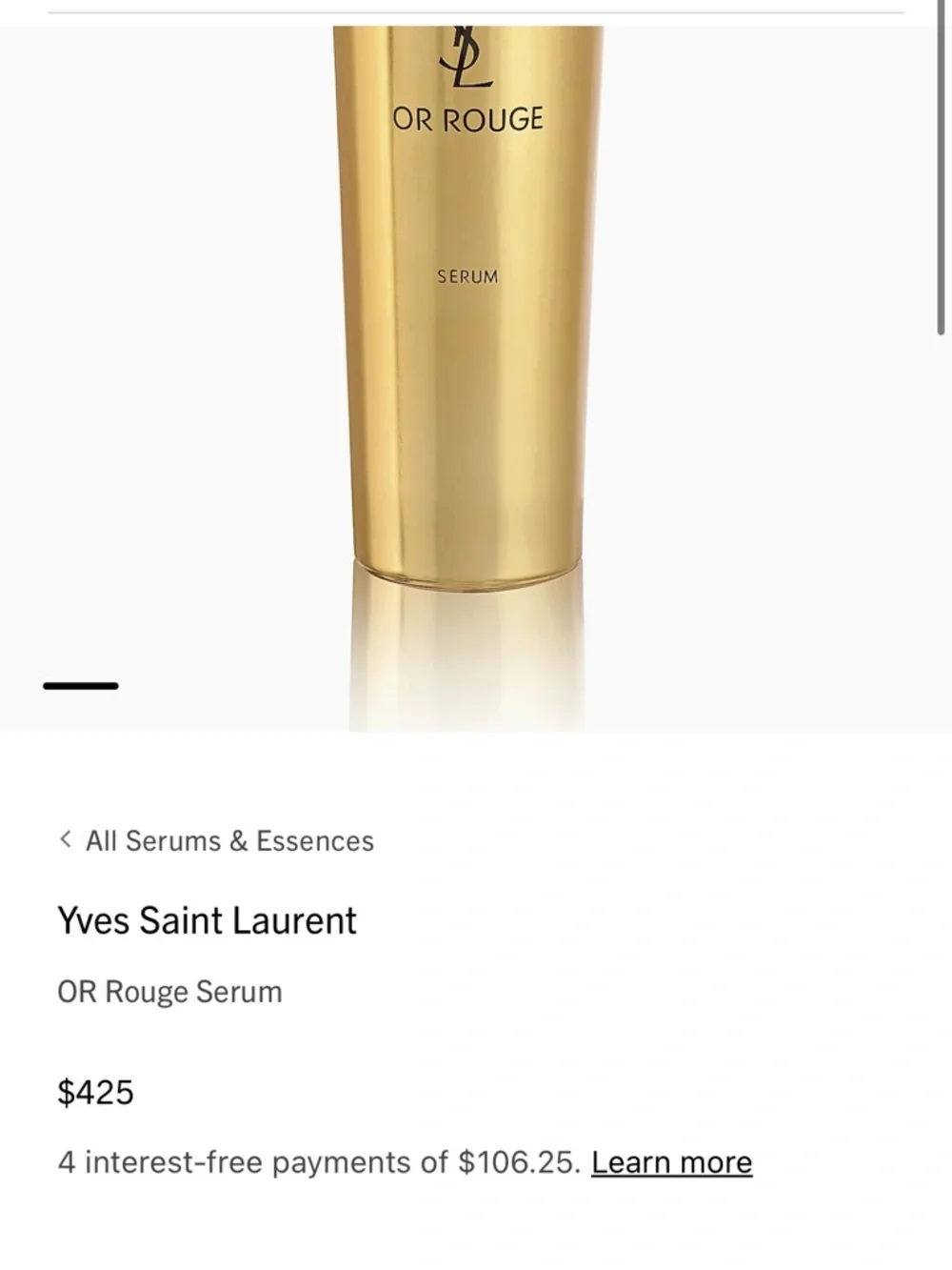 Yves Saint Laurent what it